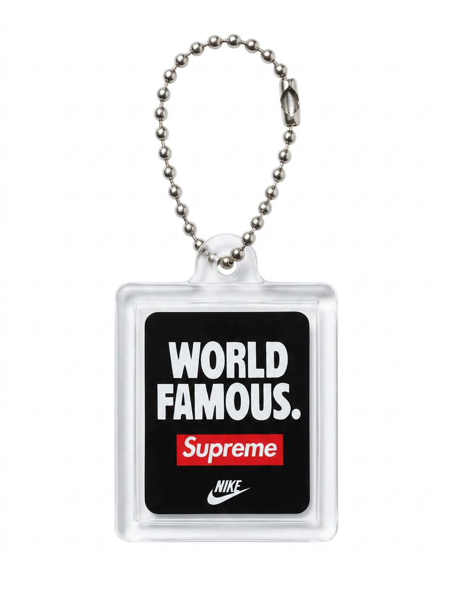 Nike World Famous Supreme Hang Tag Collectible – Black
